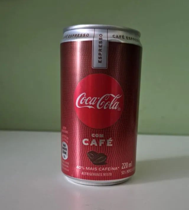 Lata Coca-Cola com Café 220ml - Edição Especial Expresso - Vazia