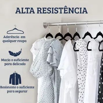 50 Cabides de Veludo Novos  - Foto 2
