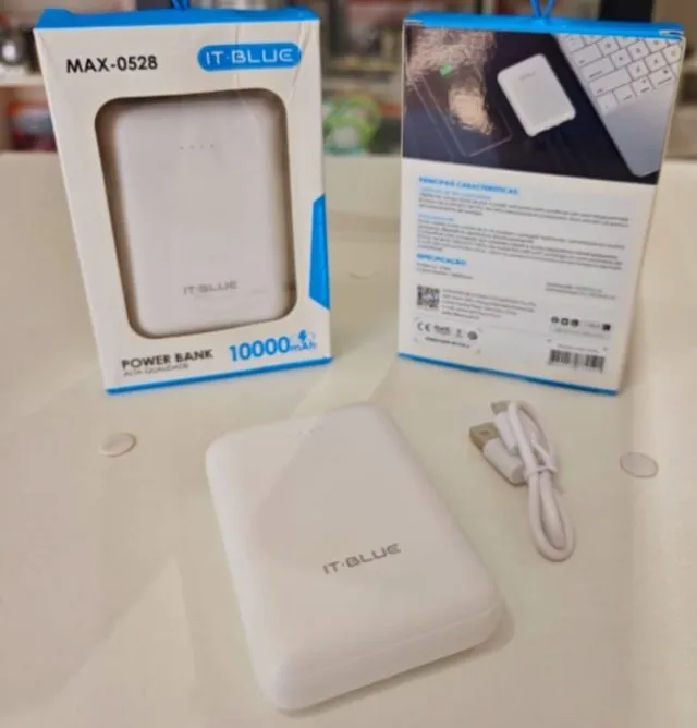 Carregador Power Bank 10000mah , loja em Rio Preto.