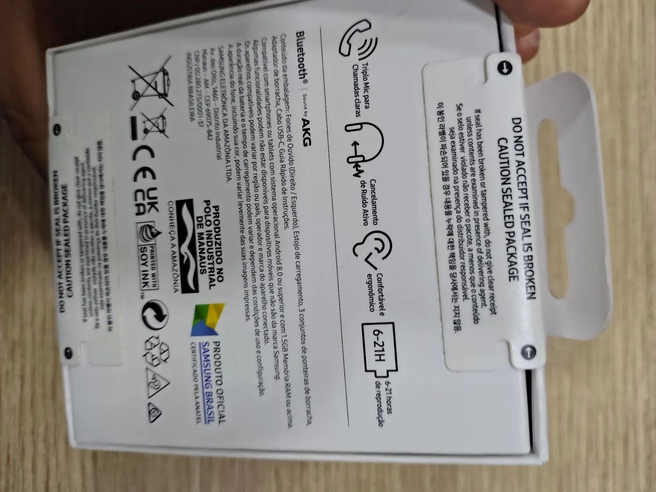 Fone de Ouvido Samsung Galaxy Buds FE NOVO E LACRADO - Foto 3