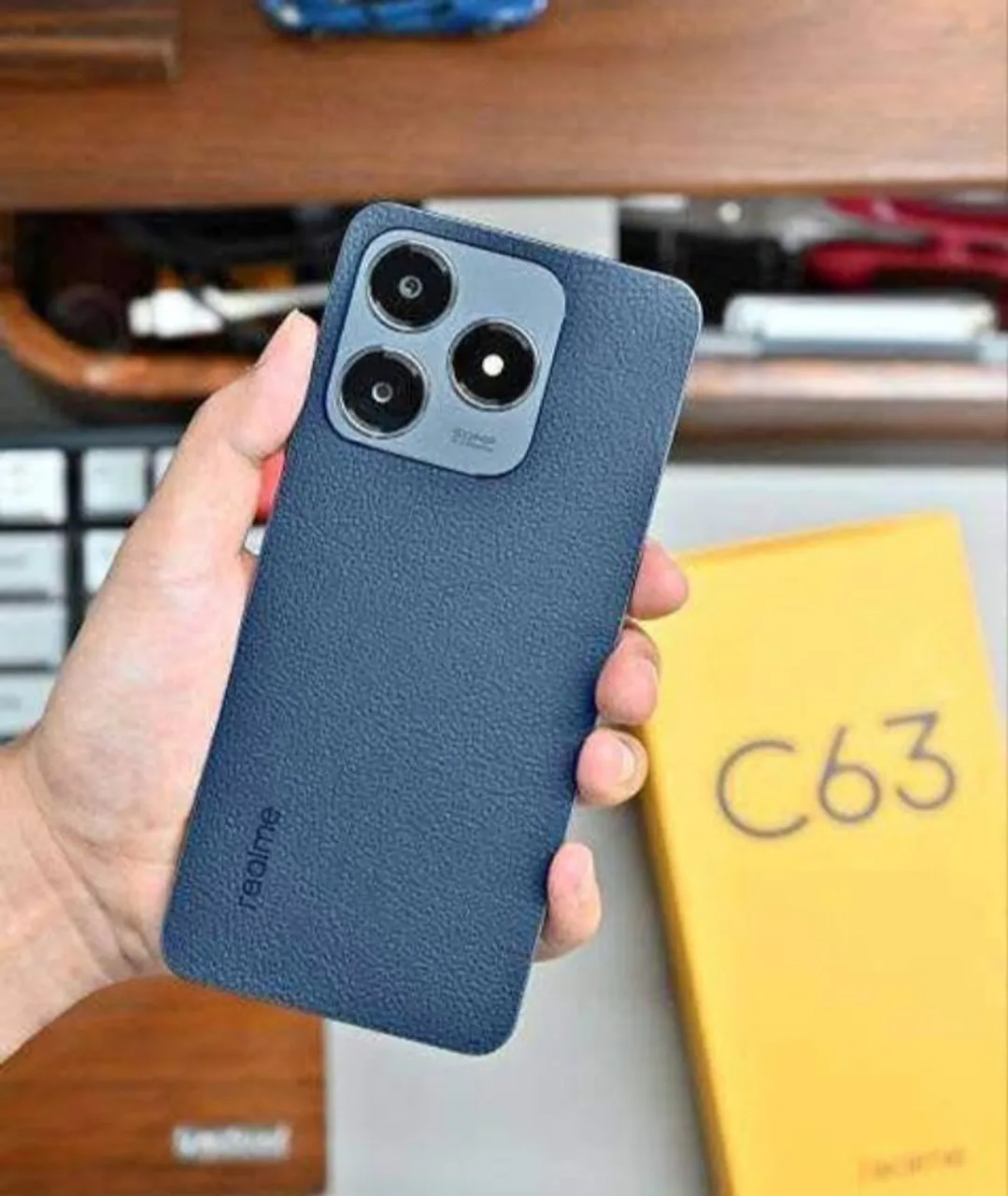 Realme c63 como Novo 256gb 8+6 de ram