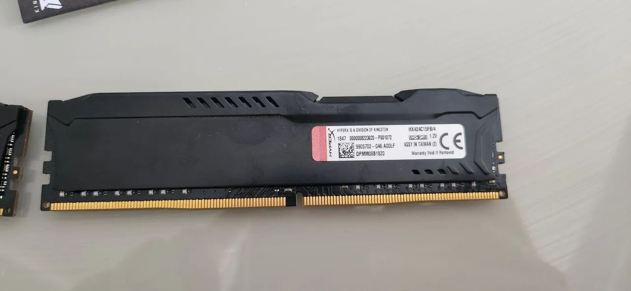 HyperX Fury DDR4 RAM Memory - 8GB (2x4GB)64264605176577123