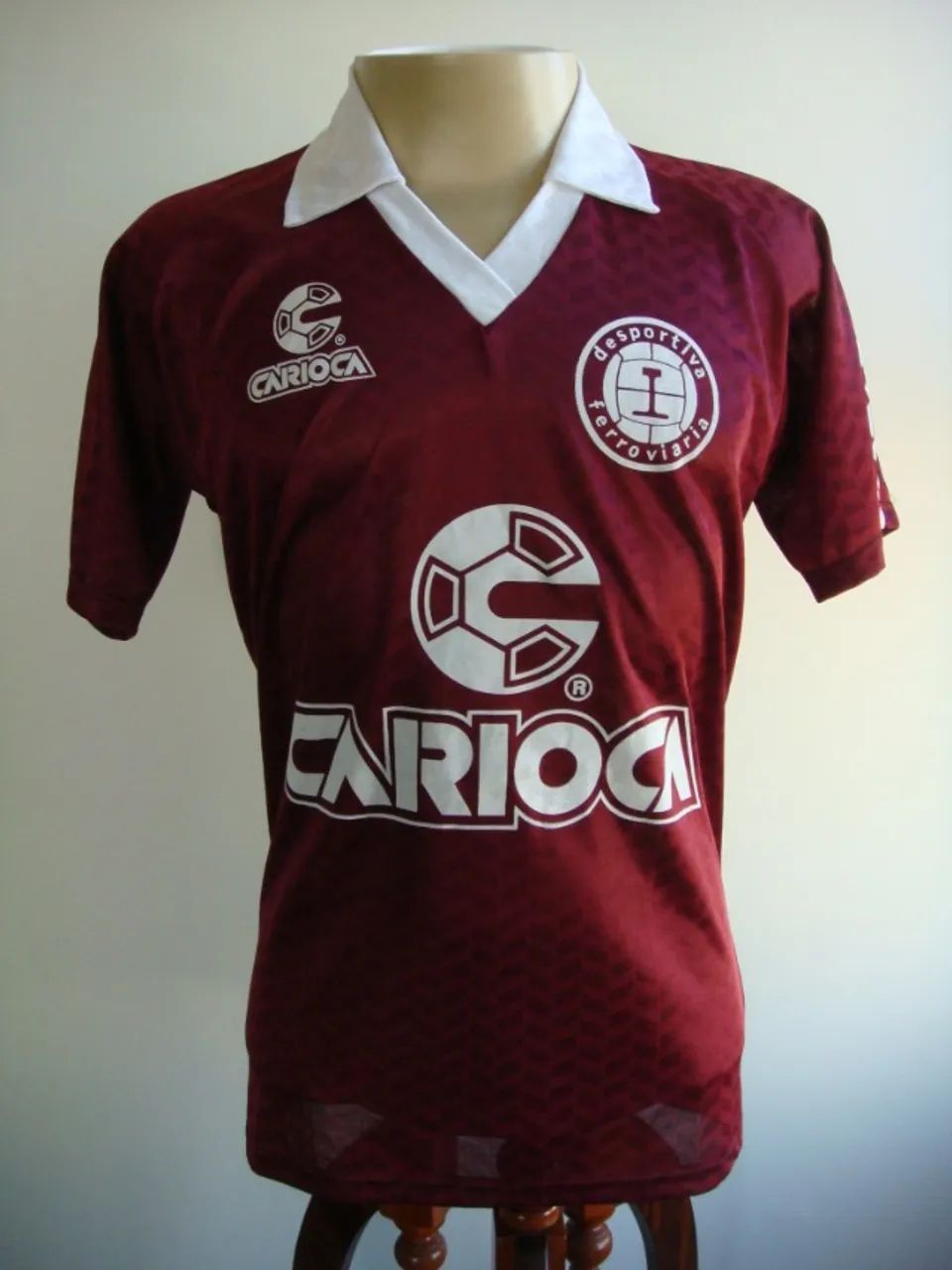 Camisa Futebol Desportiva Ferroviaria ES Carioca Jogo 3177