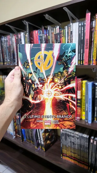 Os Vingadores - O Último Evento Branco - Nova Marvel - HQ Panini