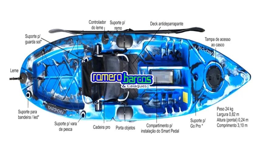 CAIAQUE TARPON - PRONTA ENTREGA - Foto 3
