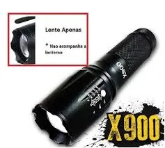 Lanterna Militar Profissional X900 Led Recarregável