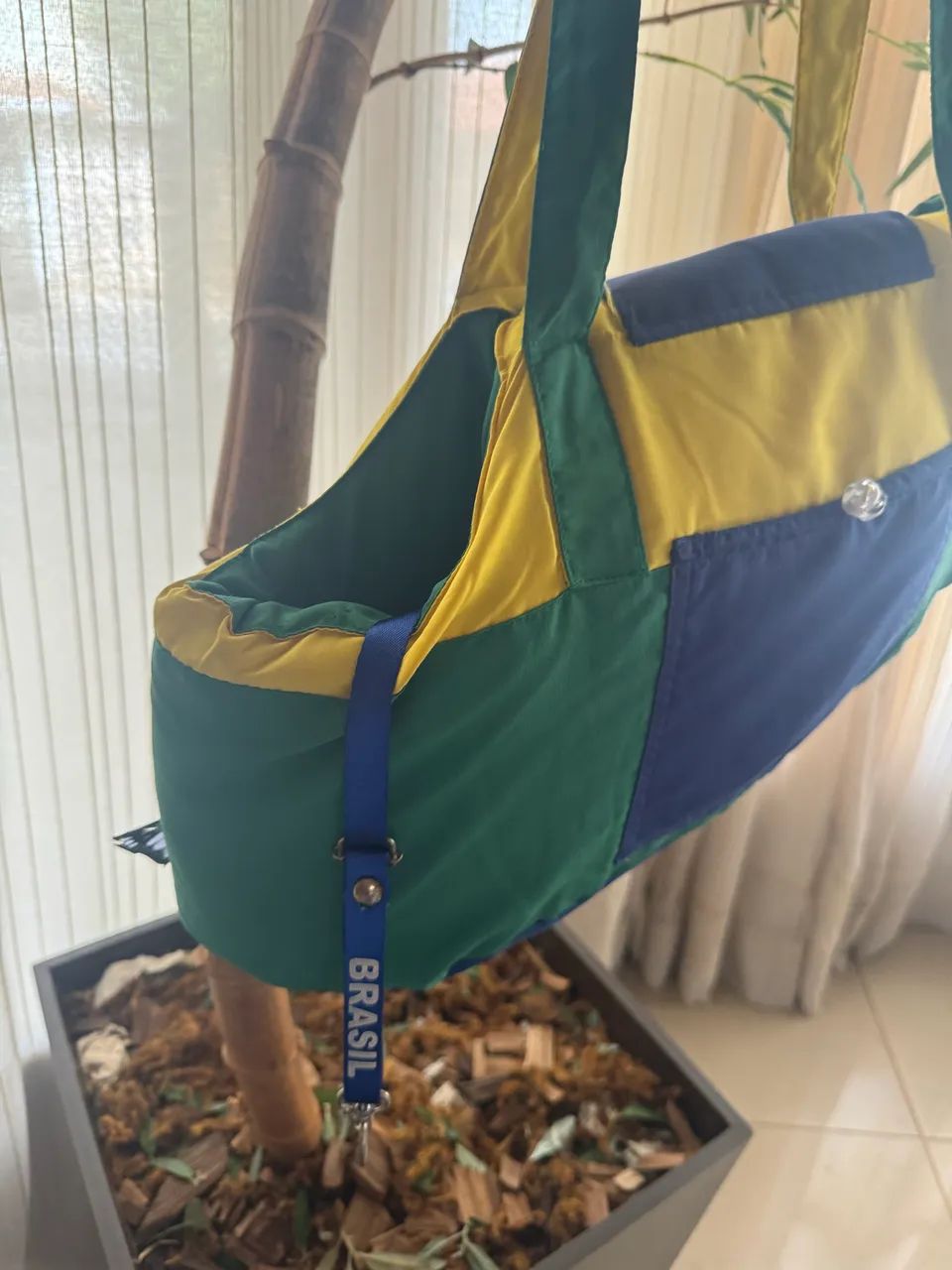 Bolsa transporte passeio cachorro. ? R$25,00.