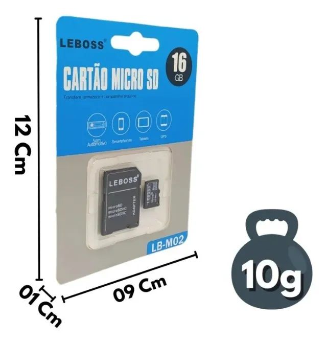 Cartão de Memória Micro SD 16GB - Foto 2
