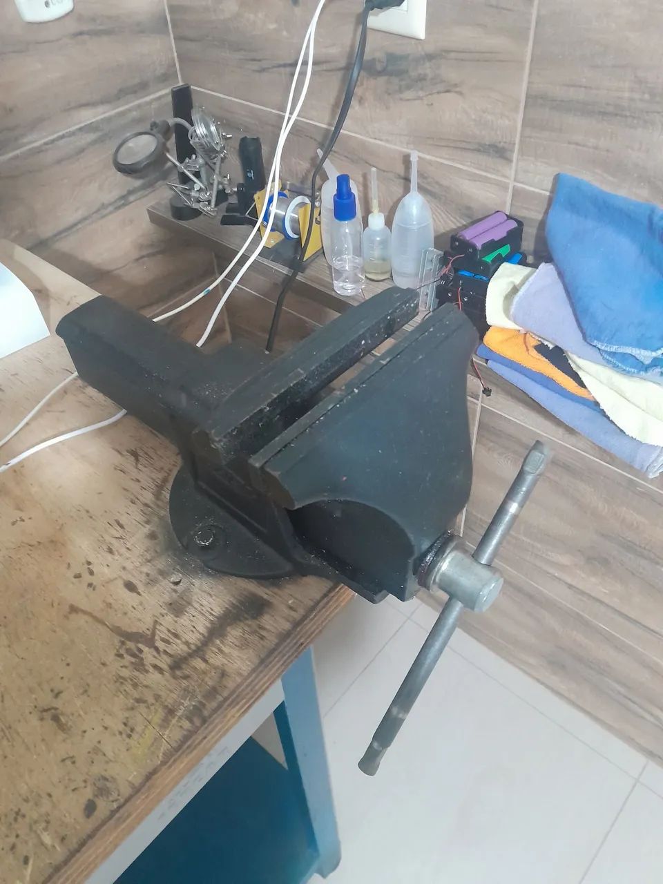 Mesa de Trabalho Industrial com Gaveta - Foto 2