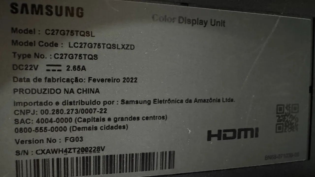 Monitor Curvo Samsung 27 polegadas - Foto 2