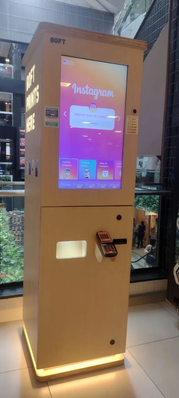 Totem de Fotos BOFT - Negócio Pronto e Rentável.  Oportunidade Renda Passiva 