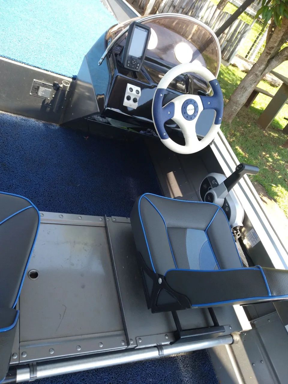 Barco fluvimar  bastante 5.5 com motor  mercury  60hp  4 tempo. - Foto 4