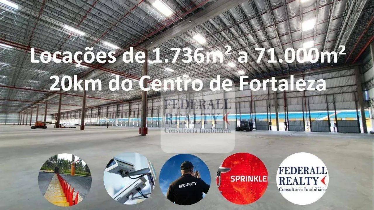 Aluguel de galpão em Fortaleza, Itaitinga, CE
