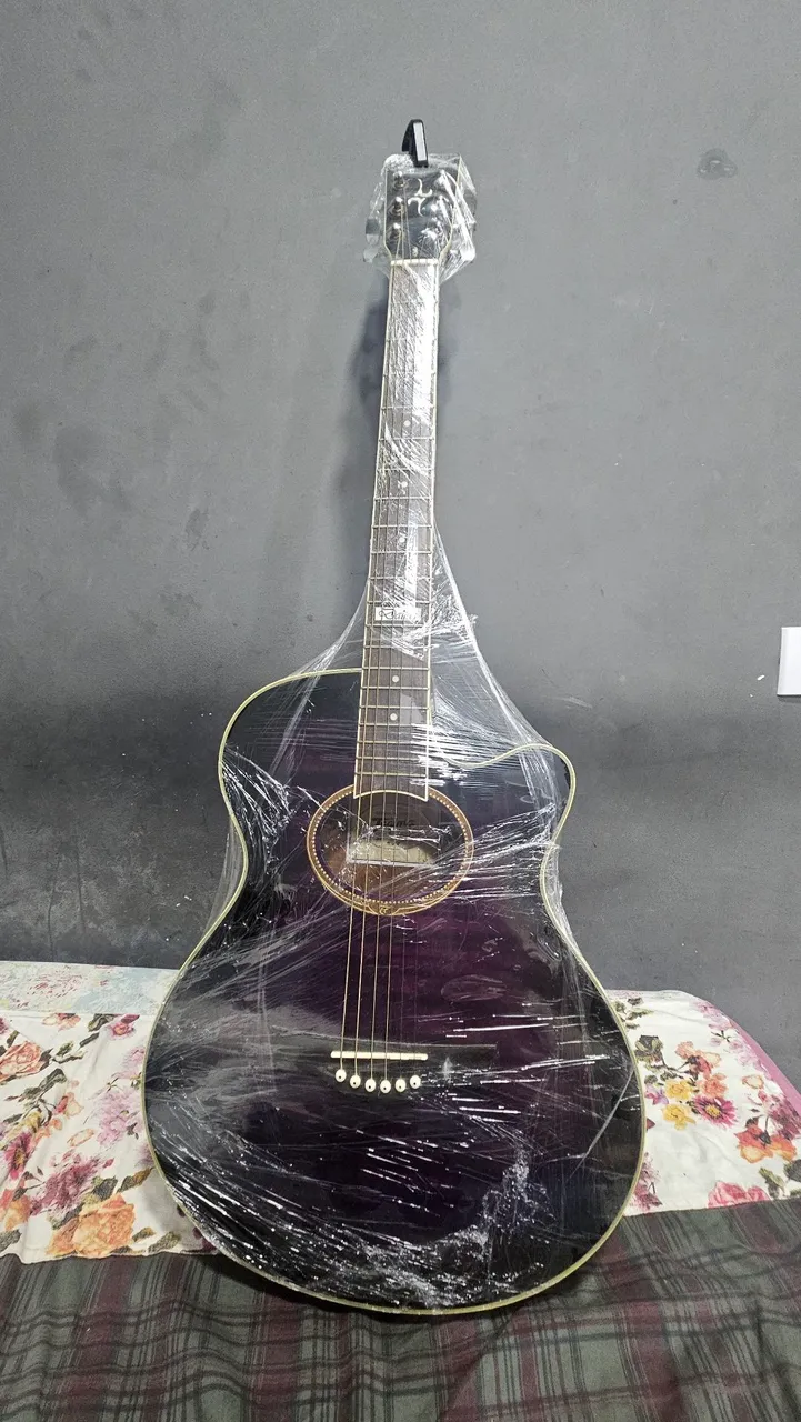 Violão Tagima Dallas Preto com Roxo