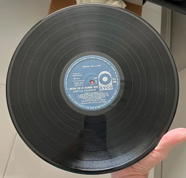 Lp Aretha Franklin - Live at Fillmore West (1971) - Foto 3