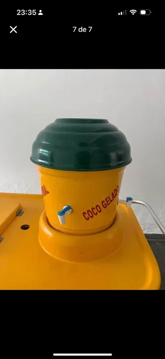 CARRINHO DE ÁGUA DE COCO