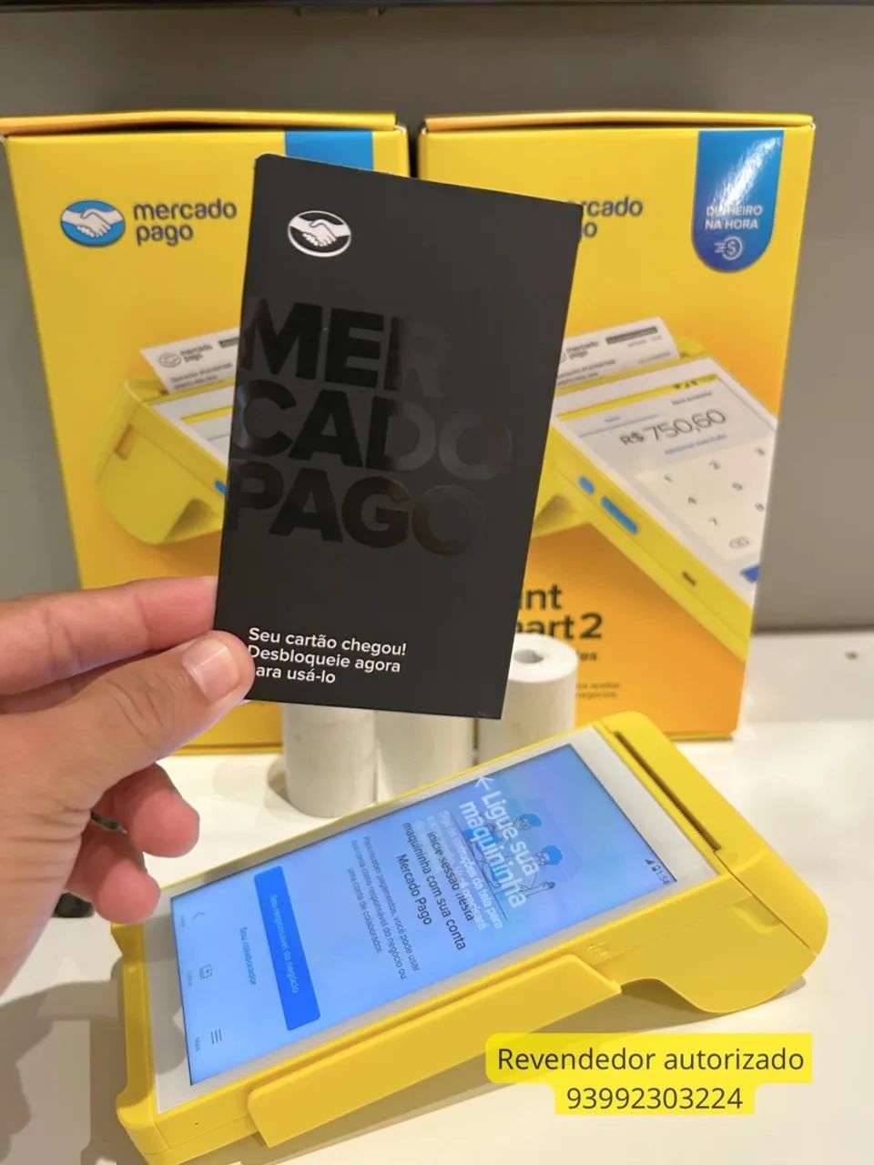 Melhor máquina de cartão do Brasil  - Foto 2
