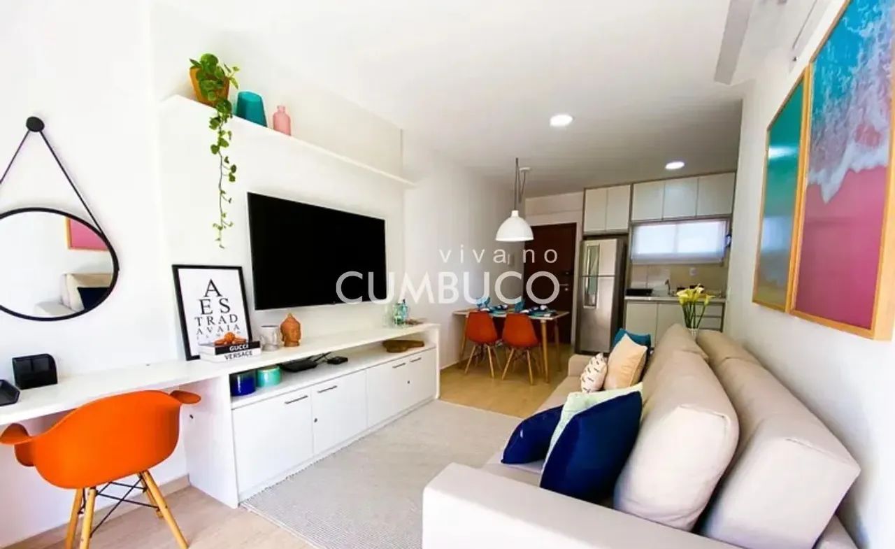 Apartamento com 1 dormitório à venda, 53m² por R$ 375.000,00 - Cumbuco - Caucaia/CE - Foto 2