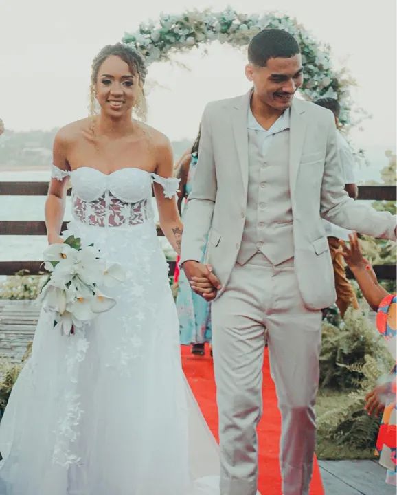 Vestido de noiva + véu - Foto 2
