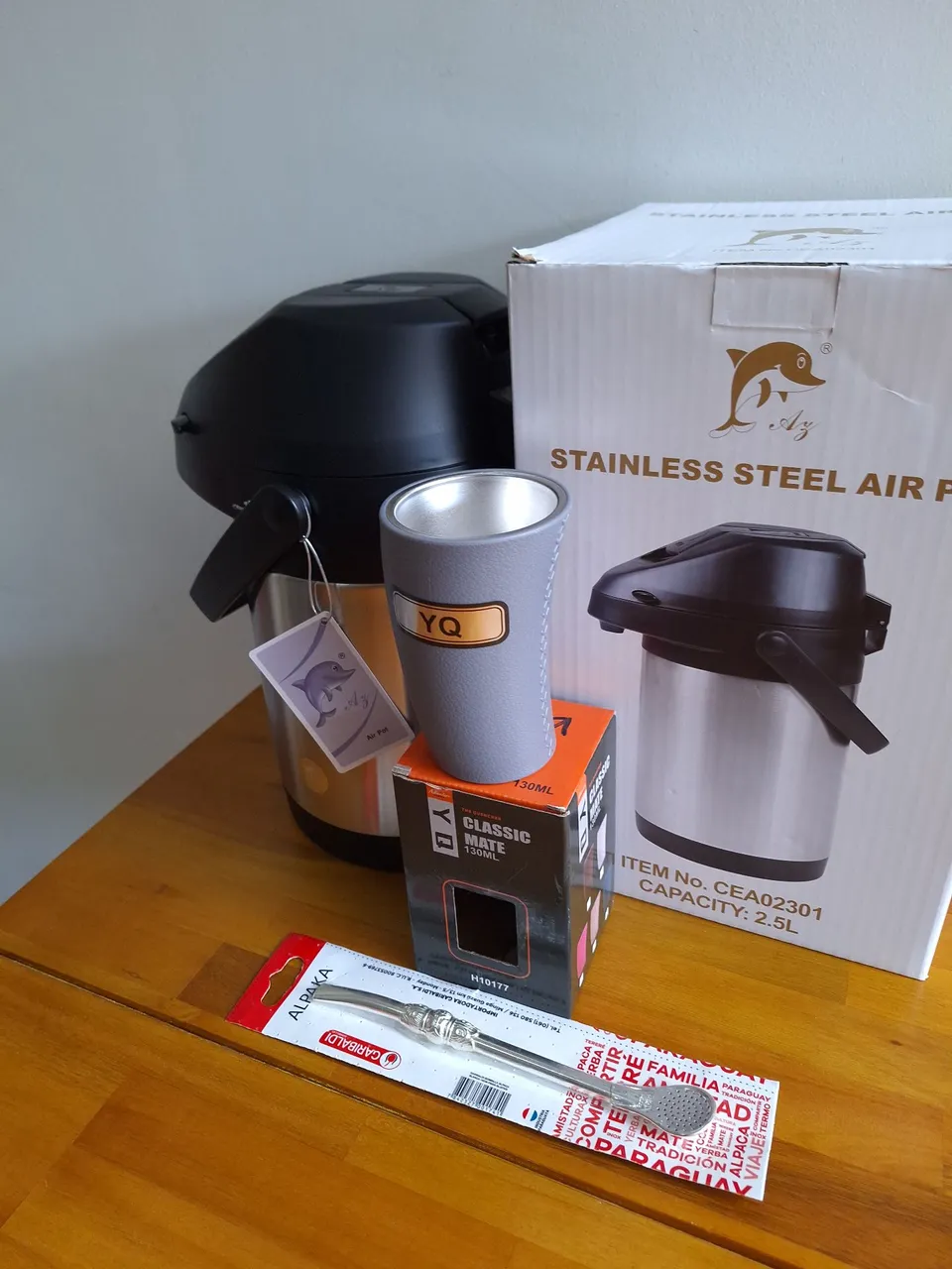 Kit Completo para Tereré - Garrafa Térmica e Acessórios
