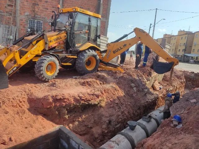 Retroescavadeira Bull HD 100 - Potente e Versátil! - Foto 6