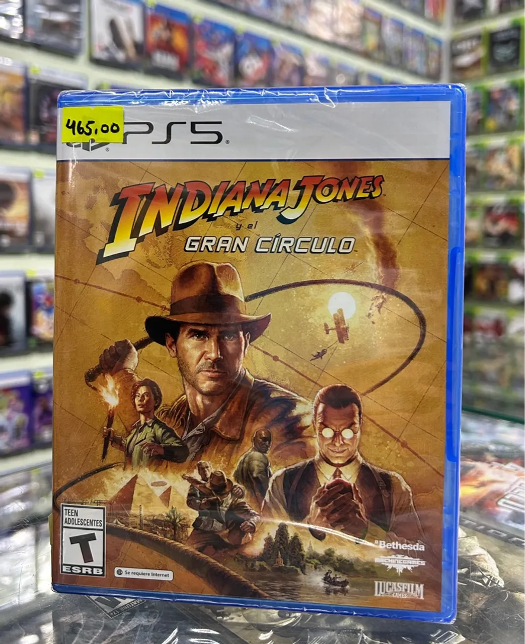 Indiana Jones e o Grande Círculo - PS5 Novo lacrado