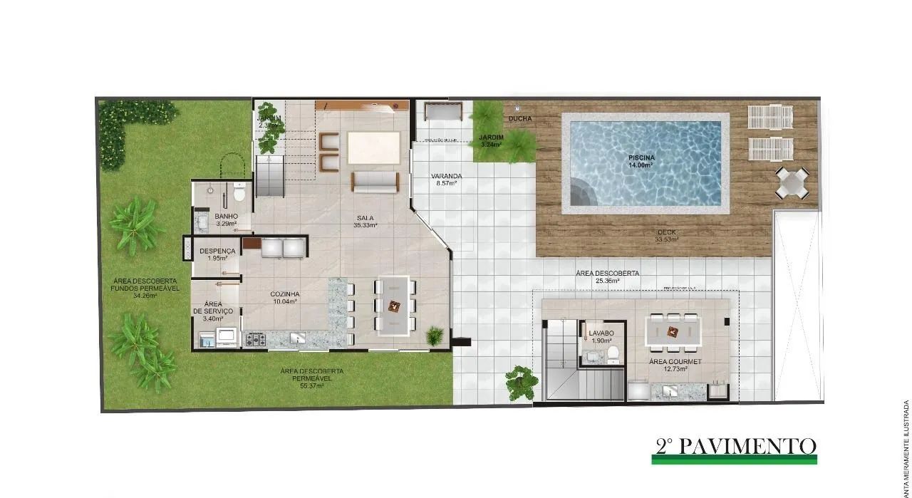 EM CONSTRUÇÃO MARAVILHOSA CASA COM 3 QUARTOS EM ITAPEBUSSU - Foto 4
