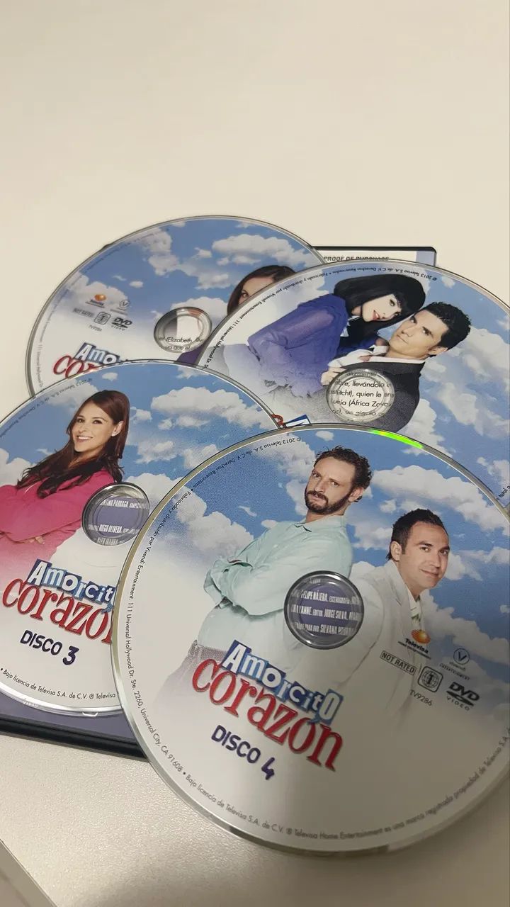 DVD da novela mexicana Amorcito Corazón  - Foto 3