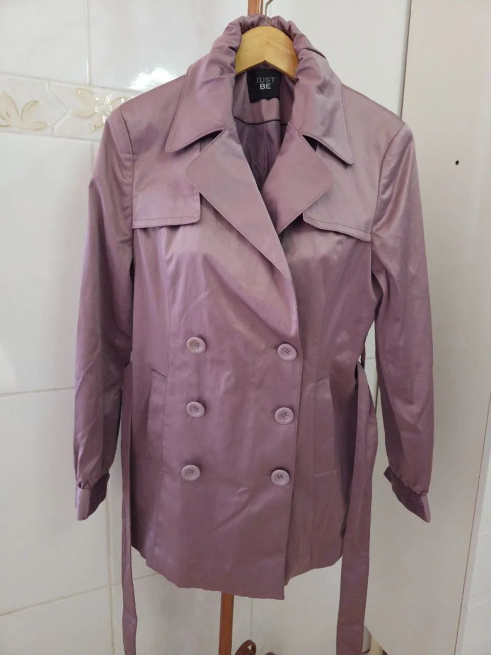 Casaco Trench Coat Just Be Renner  - Foto 3
