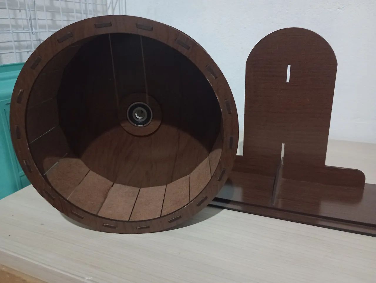 Kit de 3 brinquedos novos para roedores  - Foto 4