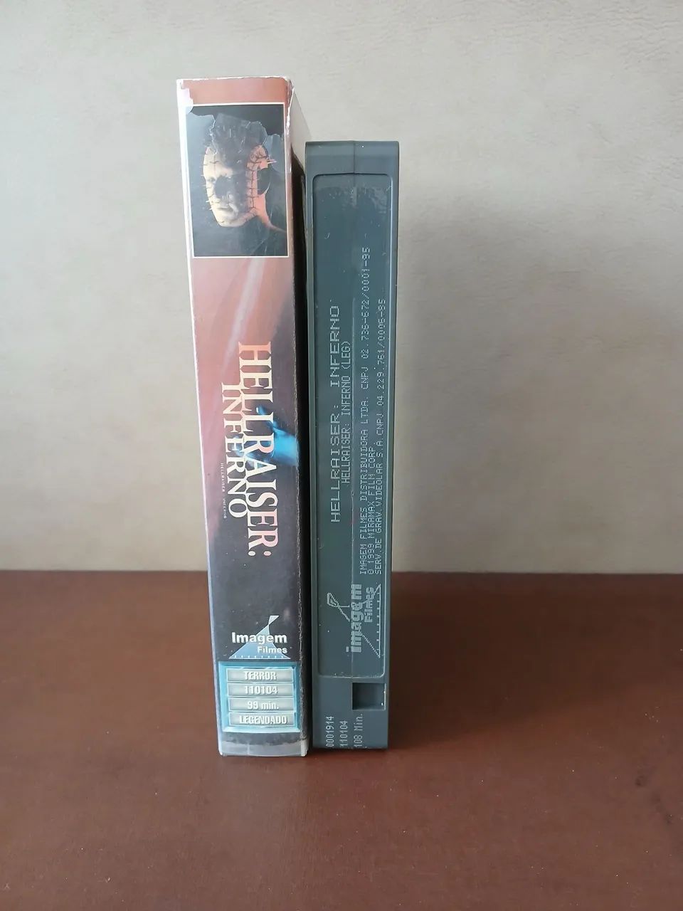 Fita Vhs Hellraiser Inferno - DVD, Blu-Ray e Vídeo Cassete