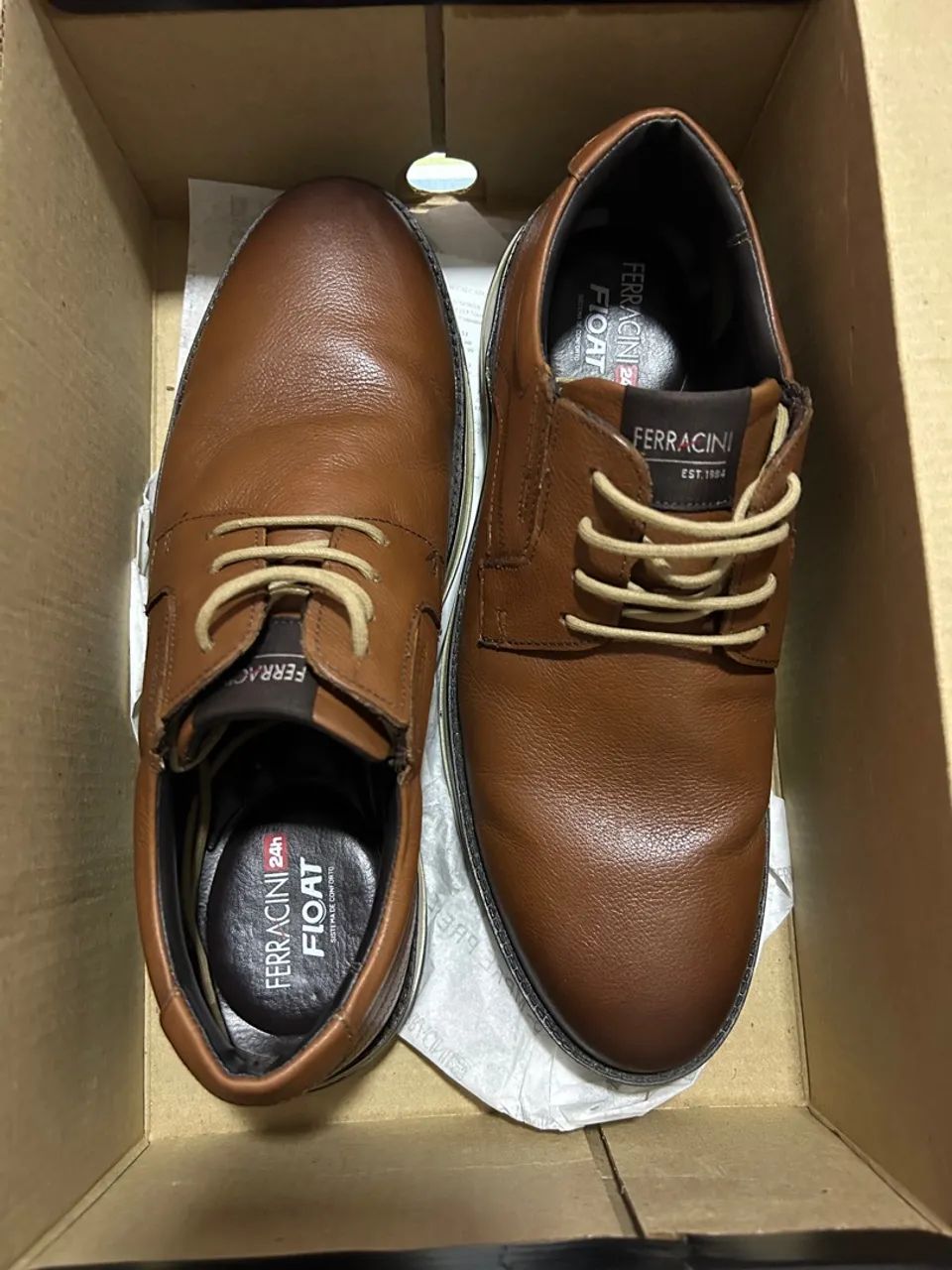 Sapatos Masculinos Marrom Ferracini n38