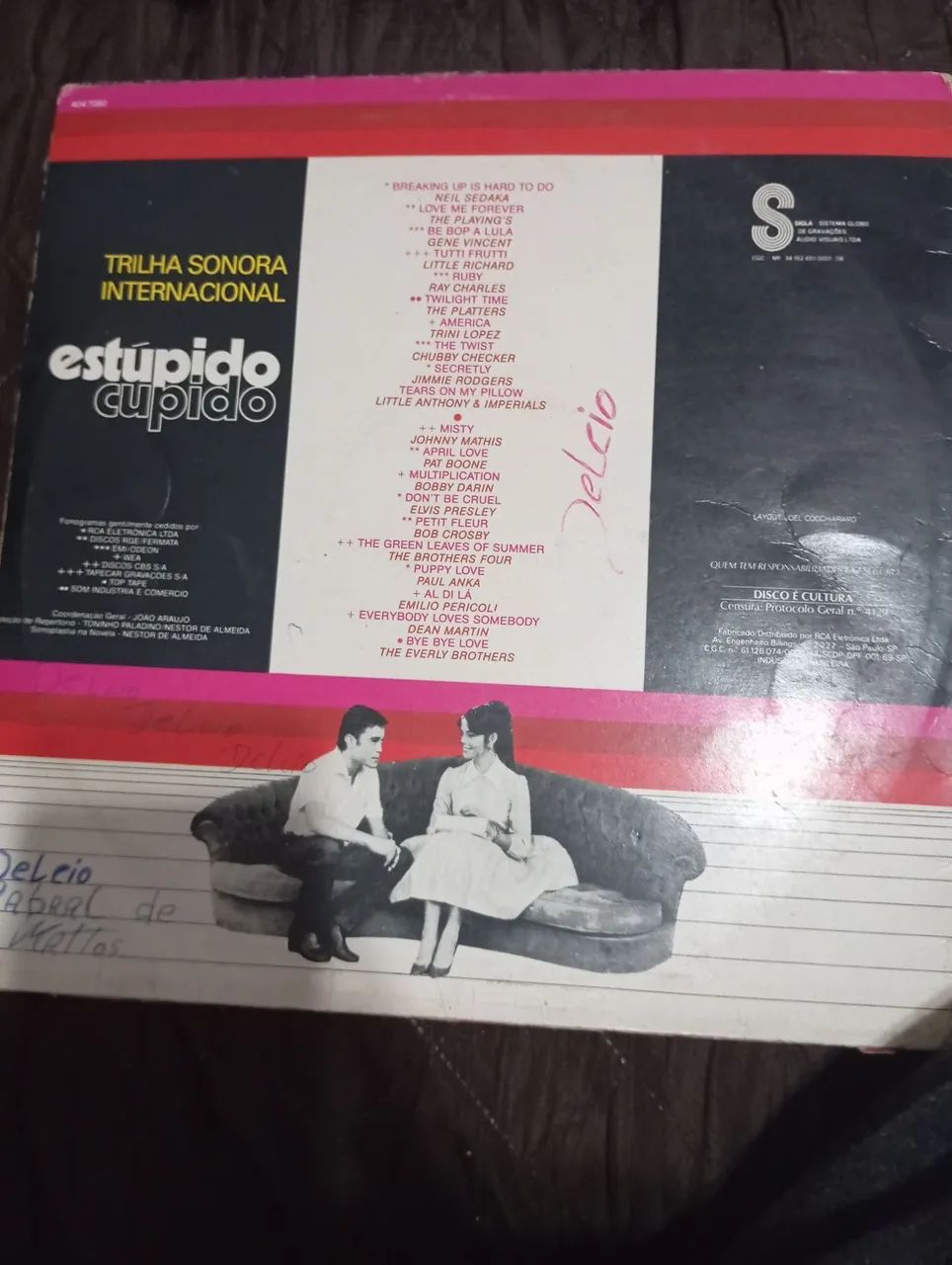 LP da novela estupido cupido internacional  - Foto 2