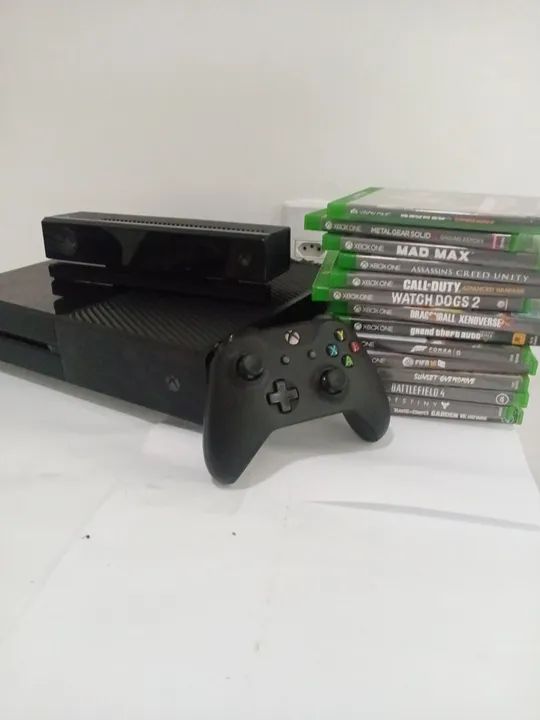 Xbox One Original com Kinect controle bolsa e jogos Consoles de Video Game Olho D Agua Sao Luis 1376334312 OLX