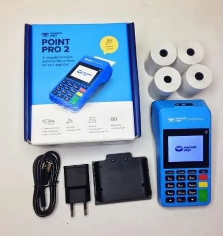 Máquina de Cartão Mecado Pago Point Pro 2 - Foto 2