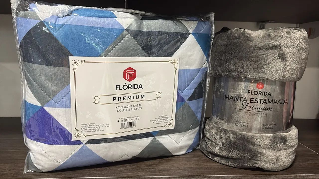 Cobreleito com manta casal - Foto 5