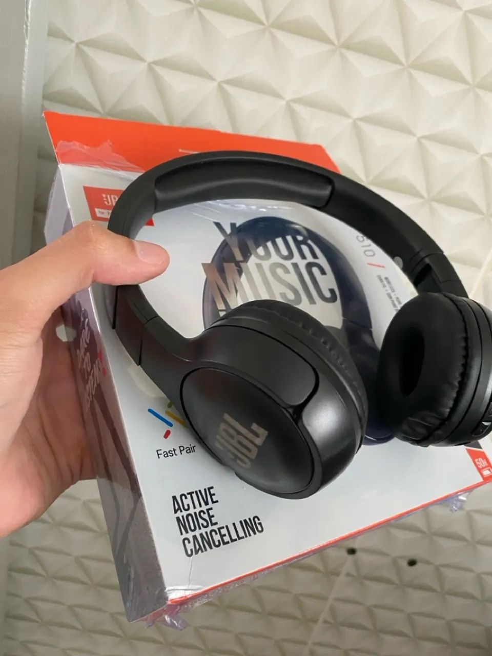 Fone Bluetooth JBL Tune 510BT Treino Academia NOVO - Foto 2