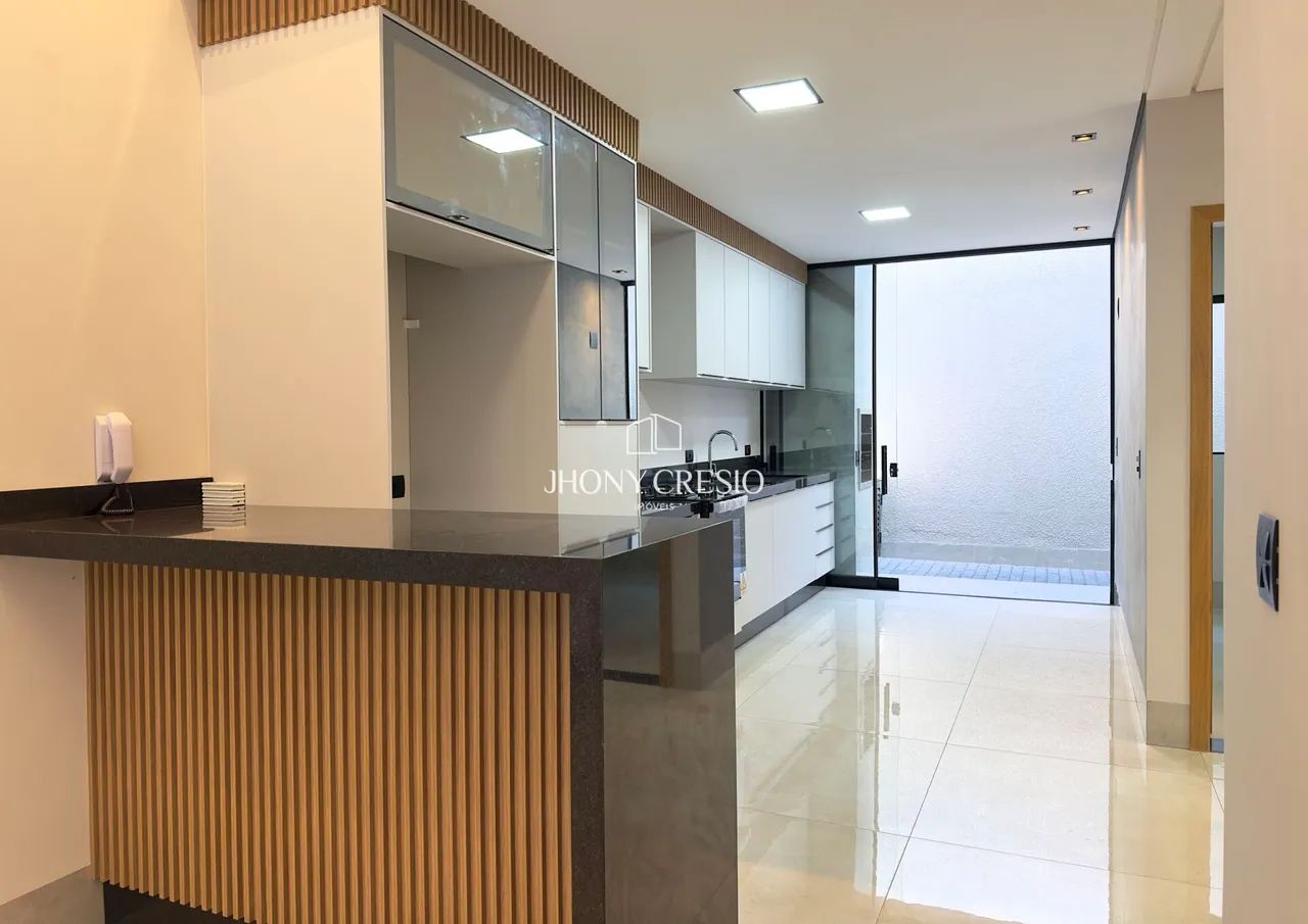 Casa nova, Jardim Paris, cozinha planejada, com 3 quartos sendo uma suíte. - Foto 5