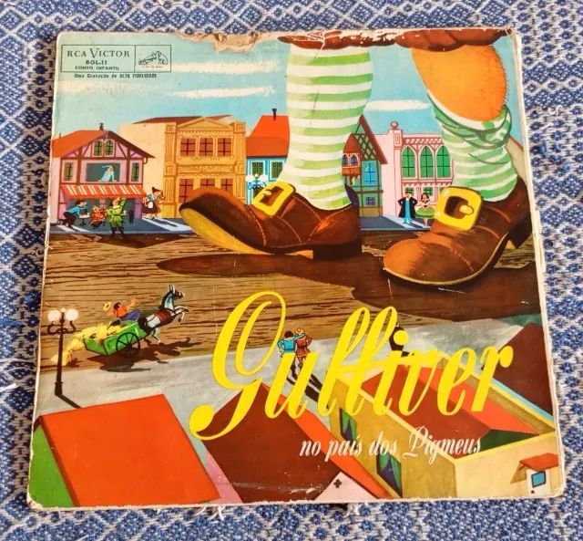Disco Vinil LP Pinóquio E Gulliver RCA - Foto 3