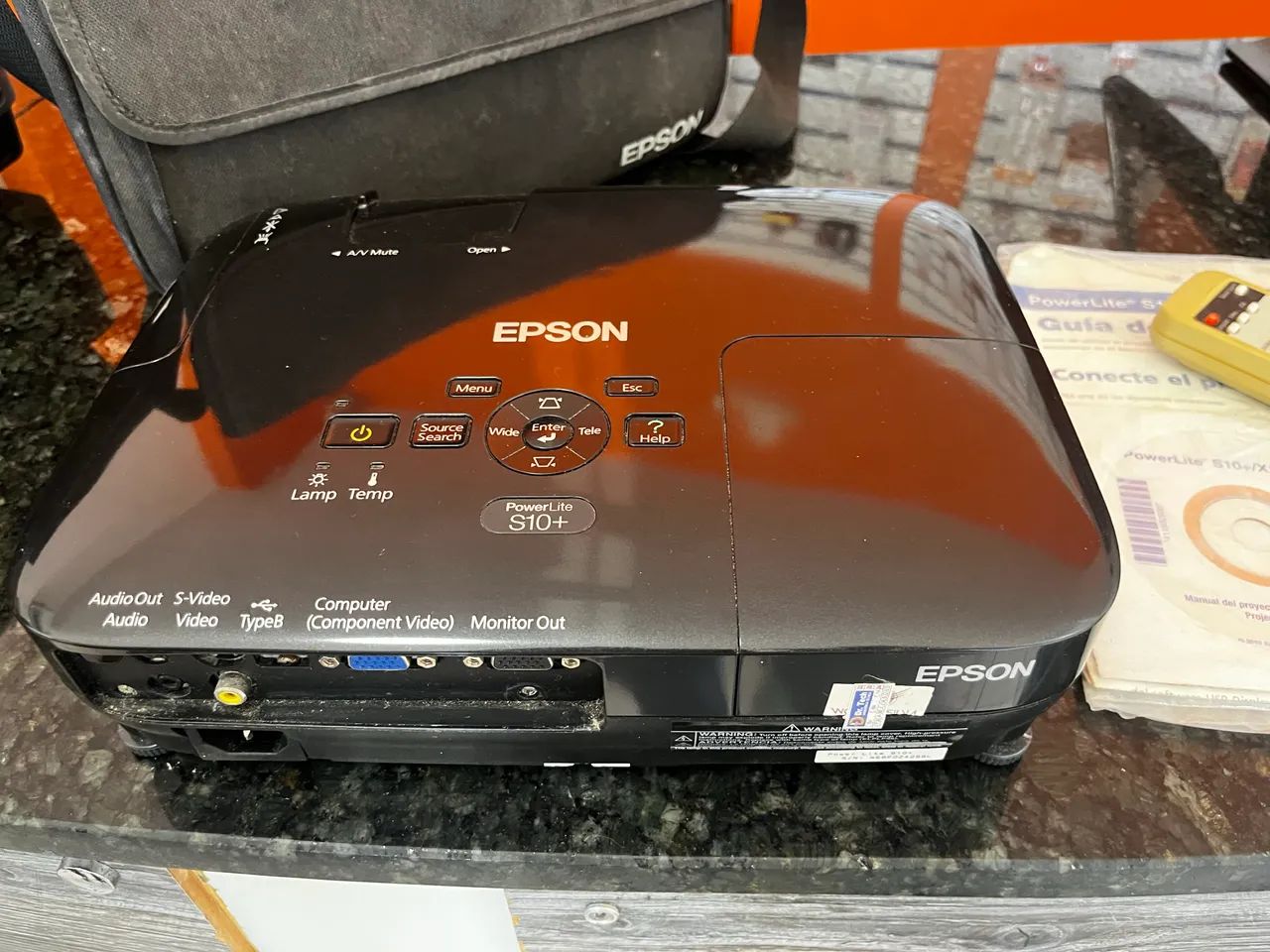 Projetor Epson S10 completo 