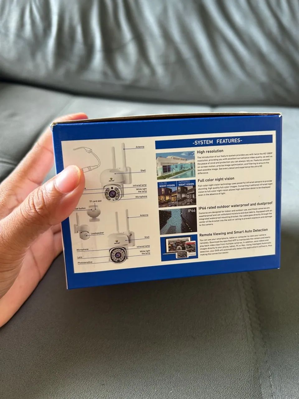 Câmera segurança Wi-Fi nova  - Foto 3