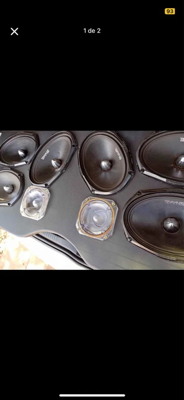 Tampão Som Automotivo Completo - Snake