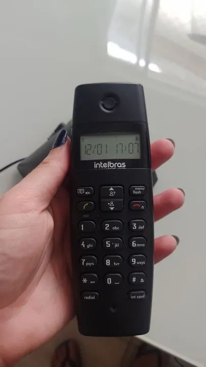 Telefone Fixo Intelbras - usado - Foto 5