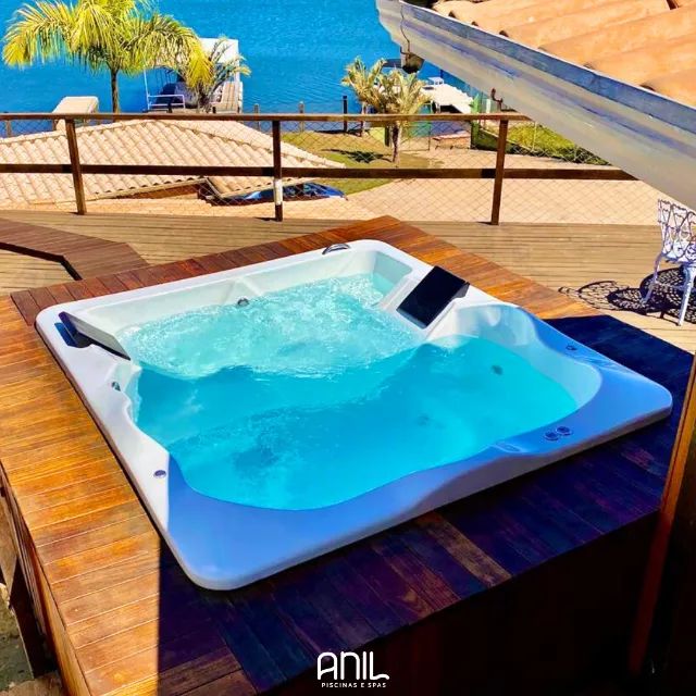 VI-SPA PARA 7 PESSOAS Novo com Hidro - Preço de Fábrica - Foto 4