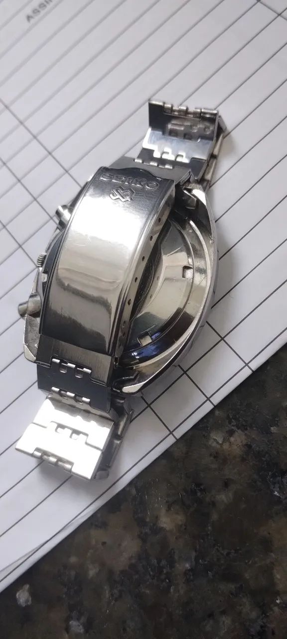 Seiko cronógrafo automático 