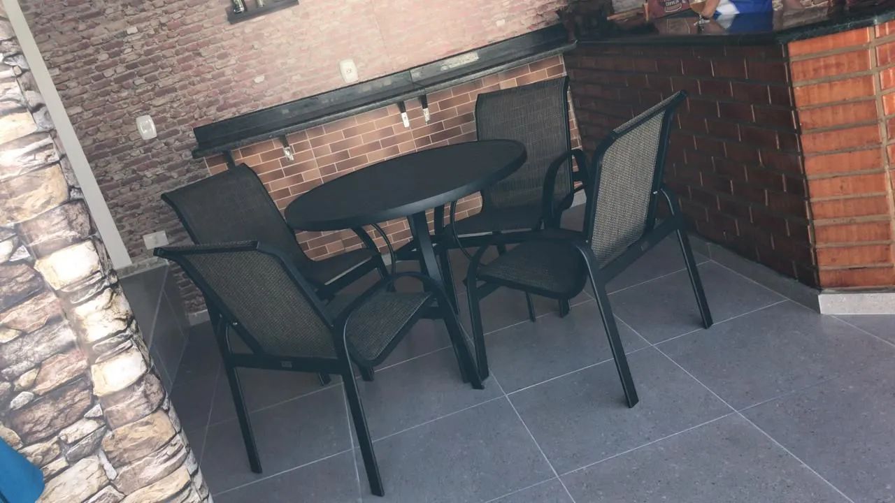 Cadeiras e mesas em alumínio tela sling  - Foto 3
