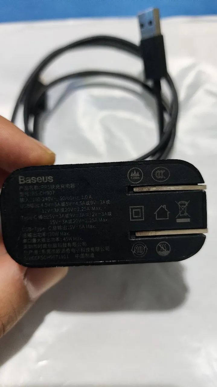 Carregador inteligente Baseus led display - Foto 2