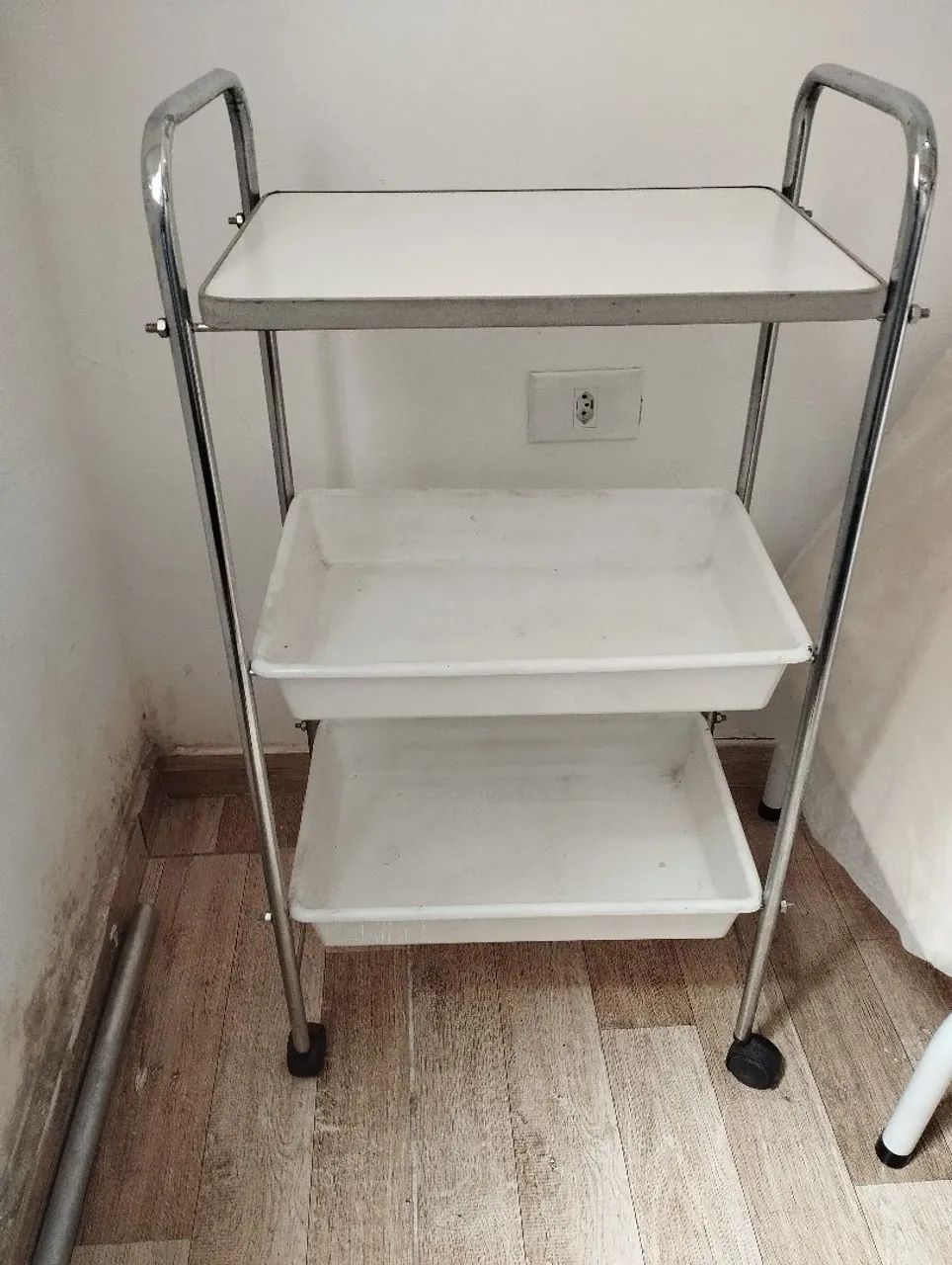 Maca de alumínio dobrável semi nova - Foto 5