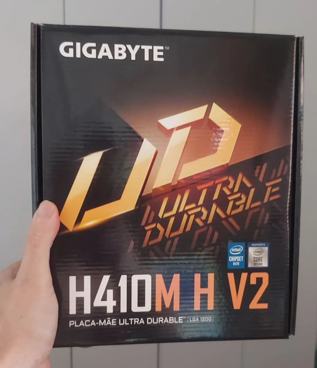 Placa Mãe H410M H V2 LGA 1200 novas