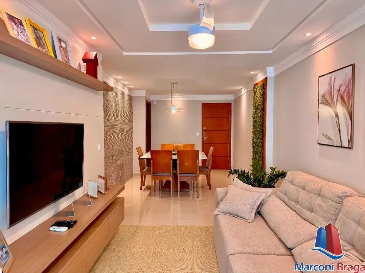 Apartamento à venda em Guarapari-ES, na Praia do Morro, com 3 quartos, 1 suíte e 100m² de  - Foto 5